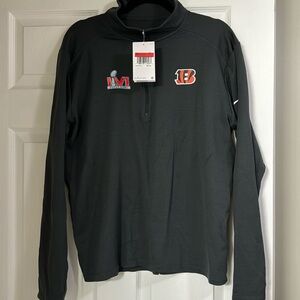 Nike bengals super bowl long sleeve shirt men’s large
